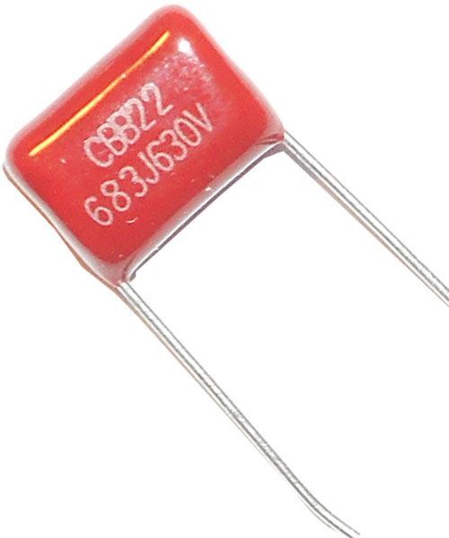 68n/630V CBB22, zvitkový kondenzátor polypropylén