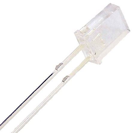 LED 2x5x7mm zelená číra