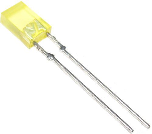 LED 2,5x5mm žltá difúzna VQA34
