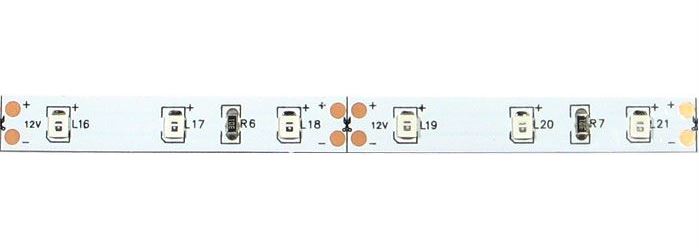 LED pásik 8mm, žltý, 60xLED2835/m, IP20, modul 5cm
