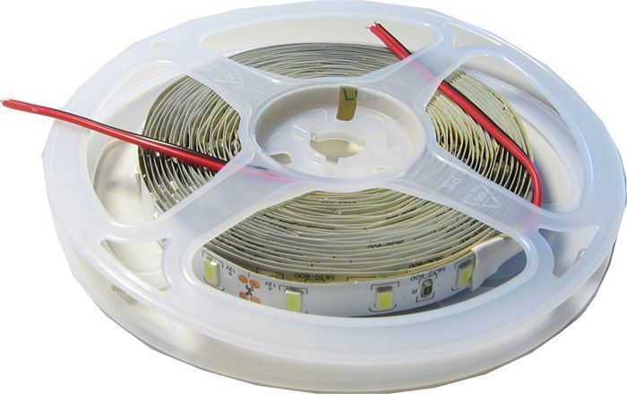 LED pásik 8mm, denná biela, 60xLED2835/m, IP20, cievka 5m