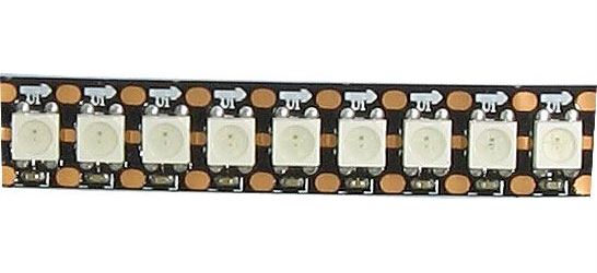 LED pásik RGB digitálny 5V WS2812, 144x LED5050/m, IP20, modul 1m