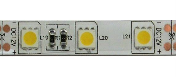 LED pásik 10mm, denná biela, 60xLED5050/m, IP65, modul 5cm