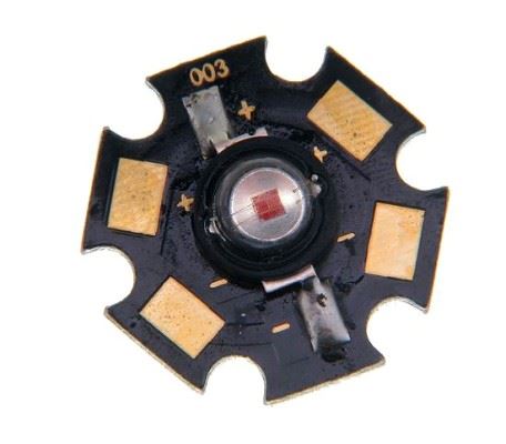 LED 1W PCB biela, 85lm/350mA, 120 ° 3,0 V 20x7, 4mm
