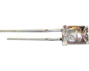 LED 5mm biela číra 1,2Cd/20mA 110° 2,8-3V