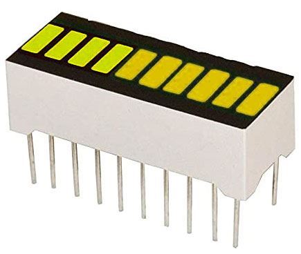 Bargraf SHB10Y, 10x LED, žltý
