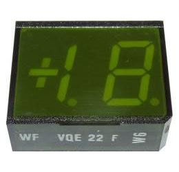VQE22E zobrazovač +1.8., zelený, RFT