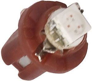 Žiarovka LED B8,5D 12V/0,2W červená