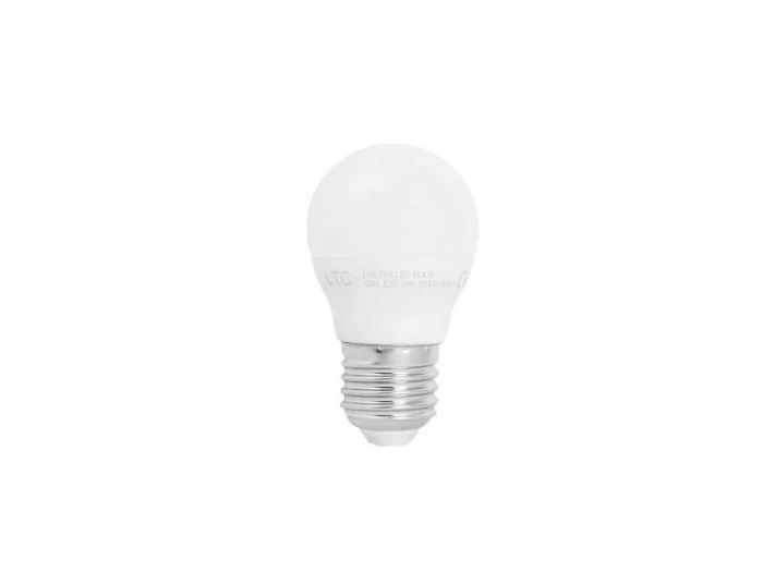 Žiarovka LED E27 G45 SMD 230V/7W, biela teplá, LTC