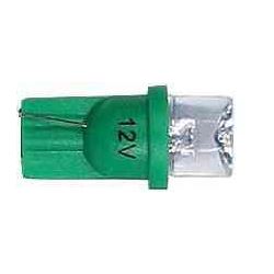 Žiarovka LED T10 12V/0,25W zelená