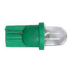 Žiarovka LED T10 12V/0,25W zelená číra