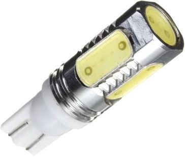 Žiarovka LED T10 12-24V/7,5W biela, 5x LED COB