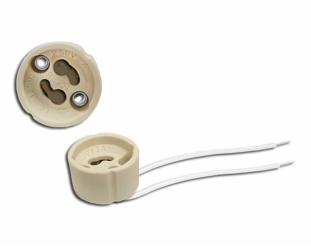 Pätica GU10 keramická 250V/2A