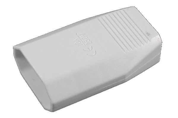 Zásuvka 230V/2,5A 2pólová na kábel