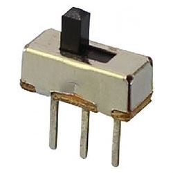 Prepínač posuvný SS-12D00, ON-ON 1pol.50V/0,5A