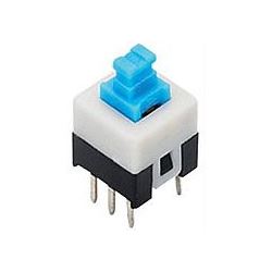Prepínač stláčací ON-ON 2pol.30V/0,5A TURBO SWITCH