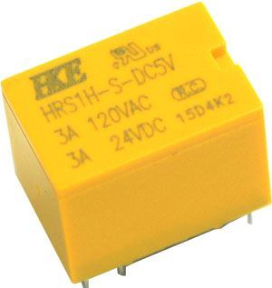 HRS1H-S-DC5V relé /N4100/ 5VDC, kontakty 24VDC(120VAC)/3A