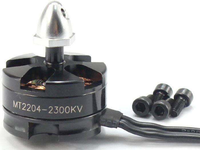 Motor striedavý MT2204 pre drony ľavotočivý