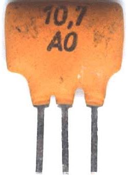 Keramický filter 10,7MHz FCM
