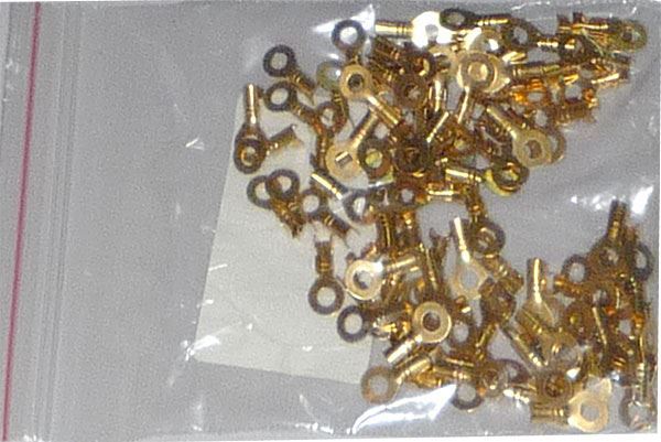 Oko káblové 3,2mm neizolované (Y3-2,5), balenie 100ks