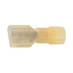 Faston-zdier.6,3mm žl.kábel 2,6-6,7mm2 plná izolácia