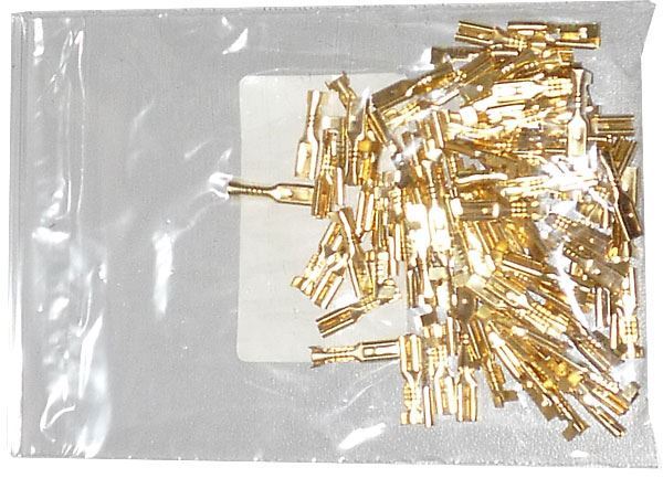 Faston-zdierka 2,8mm neizolovaná, kábel do 1mm2, balenie 100ks
