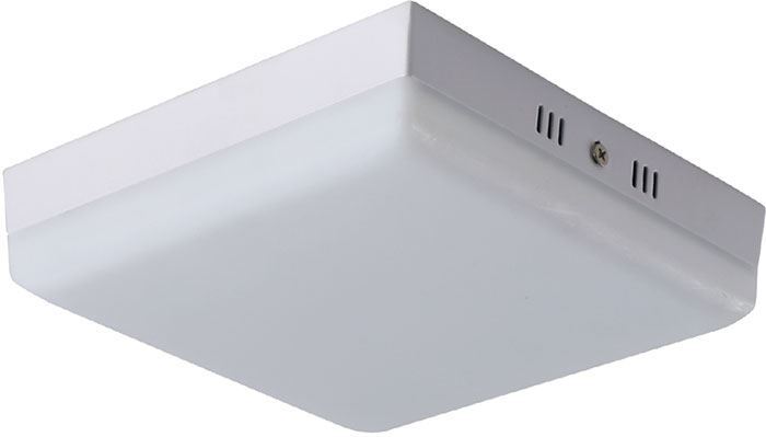 Podhľadové svetlo LED 32W, 225x225mm, teplá biela, 230V/32W, prisadené