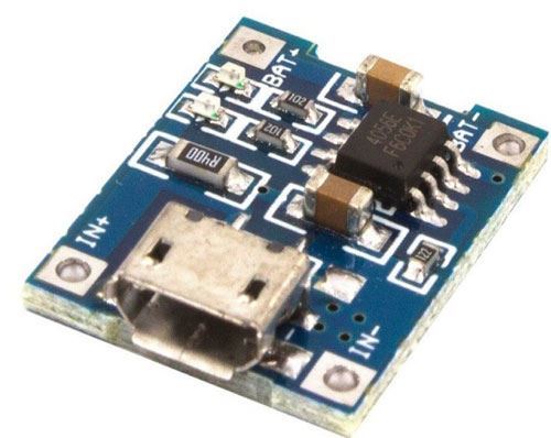 Nabíjačka Li-Ion článku 1A, modul s IO TP4056
