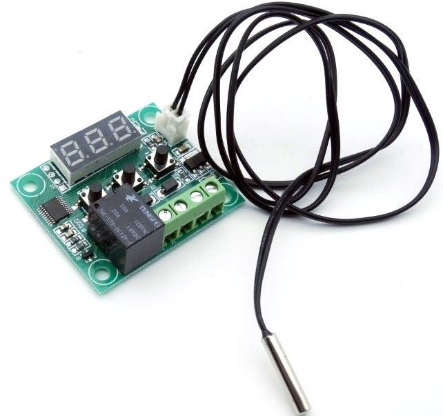 Digitálny termostat W1209, -50 až 110 ° C
