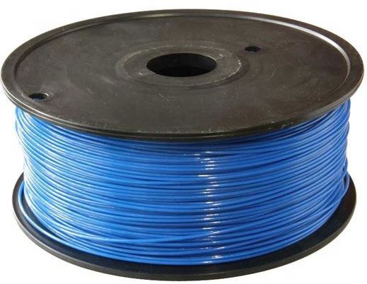 Tlačová struna 1,75mm modrá, materiál ABS, cievka 1kg /3D tlač/