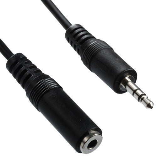 Kábel predlžovací Jack 3,5 stereo 5m