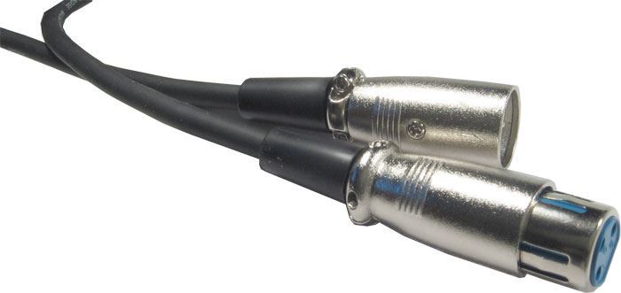 Kábel XLR 3P konektor - XLR 3P zdierka 10m, OFC kábel 6mm