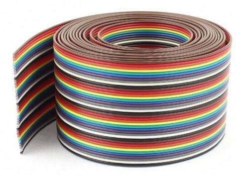 Kábel plochý Dupont 26AWG 40x0,14mm2, šírka 55mm /PNLY/