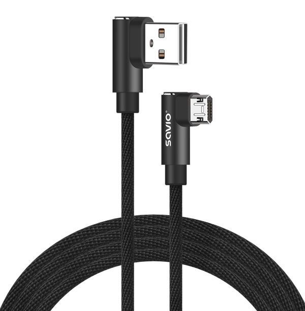 Kábel USB 2.0 konektor USB A/Micro-USB, 2 metre, SAVIO CL-162