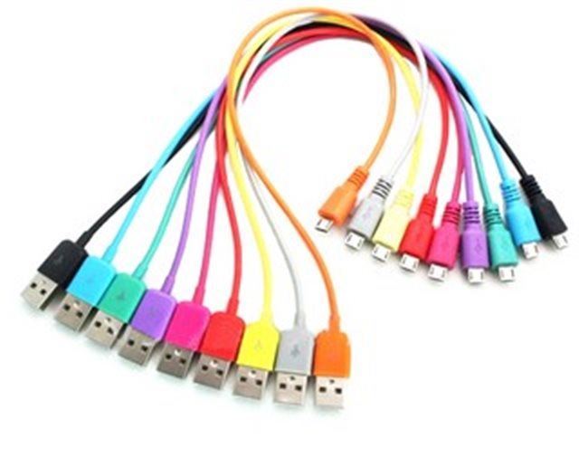 Kábel USB 2.0 konektor USB A / Micro-USB 1m čierny