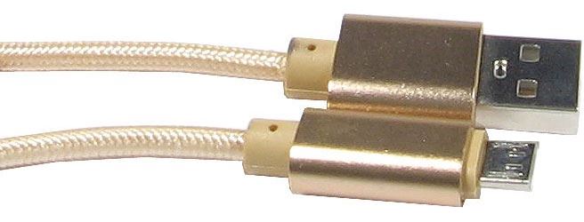 Kábel USB 2.0 konektor USB A / Micro-USB 1m