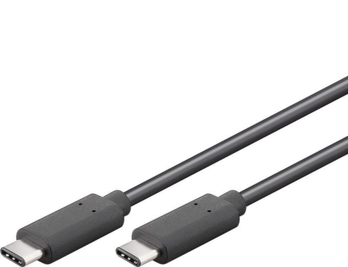Kábel USB 3.1 konektor USB C/USB-C, 1m čierny