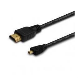 Kábel HDMI(A)-HDMI micro(D) 1,0 m Savio CL-39