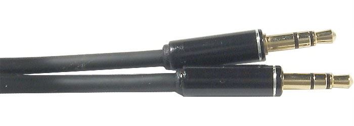 Kábel Jack 3,5 - Jack 3,5 stereo, tienený kábel 3,5 mm, 1,5 m