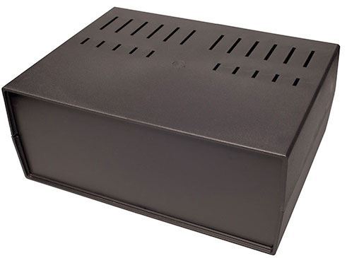 Krabička plastová Z39W /KP30/ 297x216x118mm s bočnými panelmi