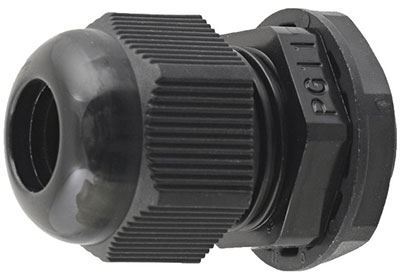 Káblová priechodka PG-11 pre kábel 5-10mm čierna