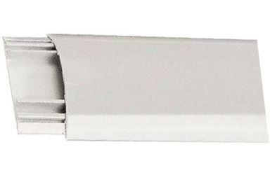 Prechodová lišta pre káble biela, š=30mm, v=8mm