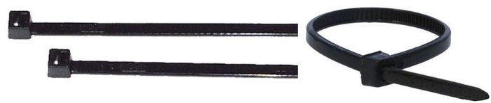 Sťahovacia páska 4,8x450mm čierna