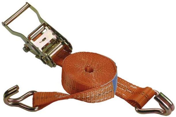 Upínací popruh-kurta 3m s hákmi a račňou, pevnosť 1000kg