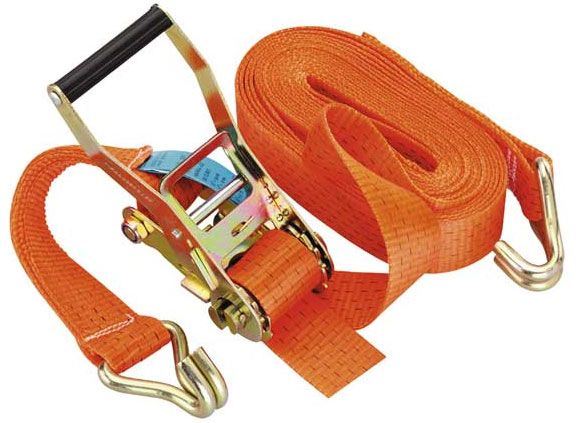 Upínací popruh-kurta 6m s hákmi a račňou, pevnosť 5000kg