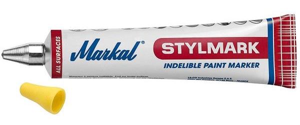 Guličkový popisovač nezmazateľný čierny STYLMARK štandard 3mm