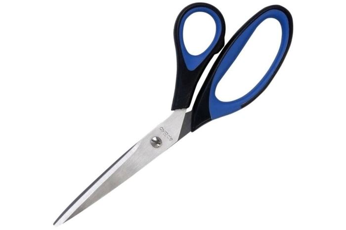Nožnice Spoko, 21 cm, čierno-modré