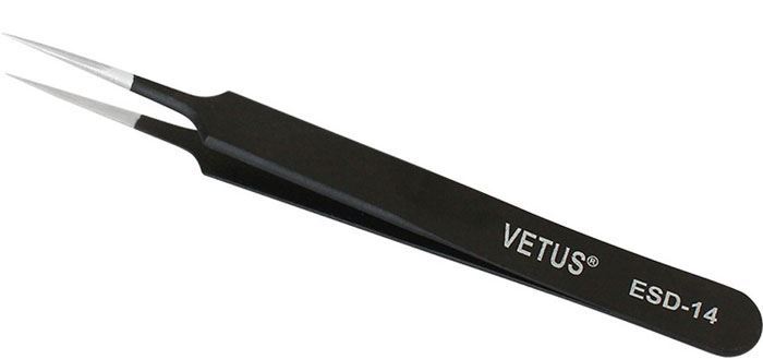 Pinzeta ESD-14 nerezová antimagnetická, l = 122mm