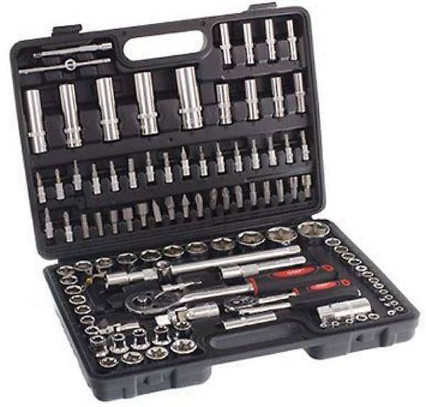 Súprava náradia GMP 1/4”+1/2” 108 dielna