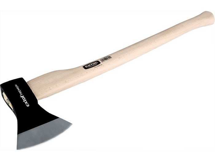 Sekera čierna 1400g, násada 70cm buk, EXTOL PREMIUM, 8871027